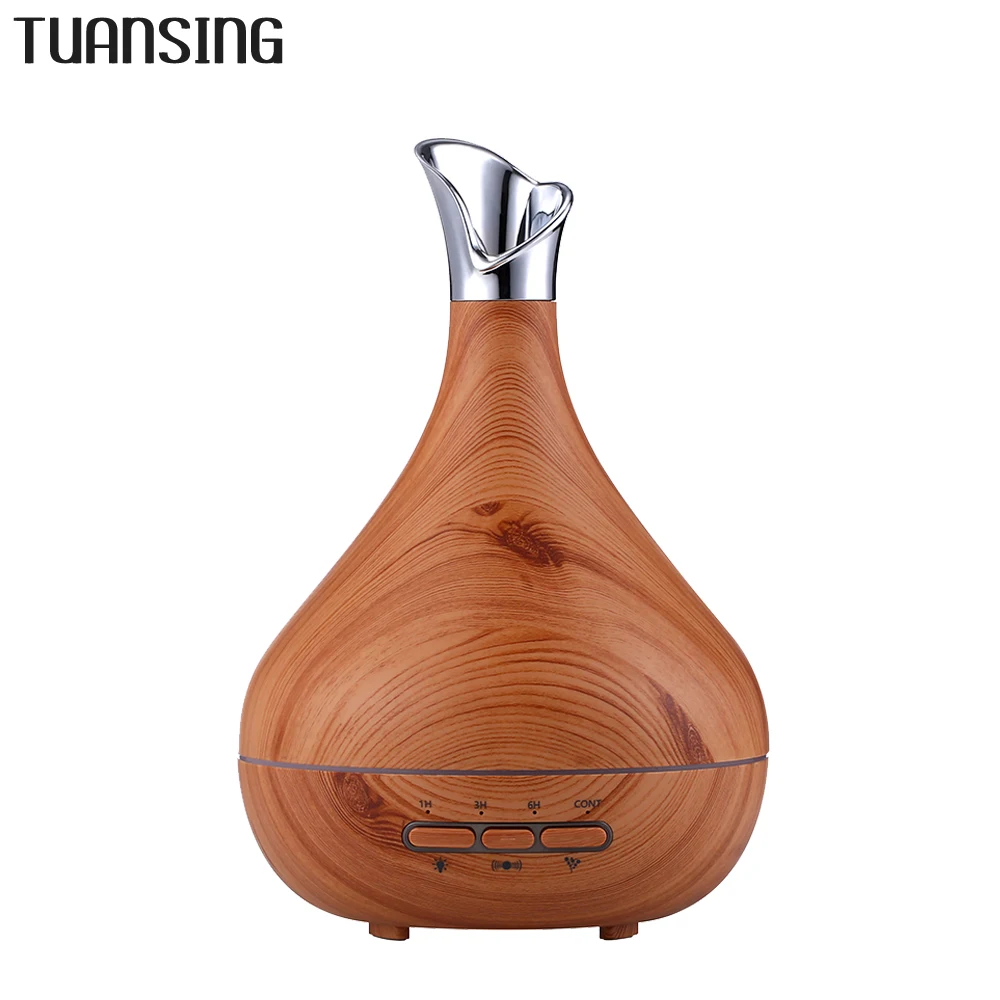 

TUANSING 2018 New Generation of Human Induction Ultrasonic Aroma Diffuser 300ml Air Humidifier Essential Oil Diffuser Mist Maker