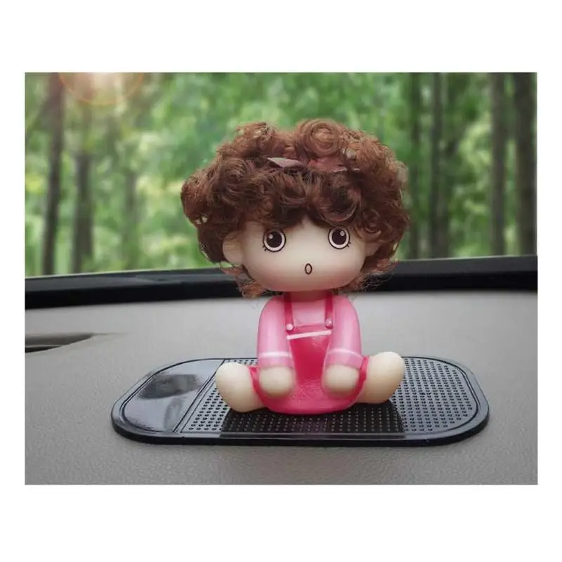 

Mobile Phone Automobiles Car Dashboard Anti Slip Pad Non-slip Jelly Holder Transparent Blue Magic Sticky Mat