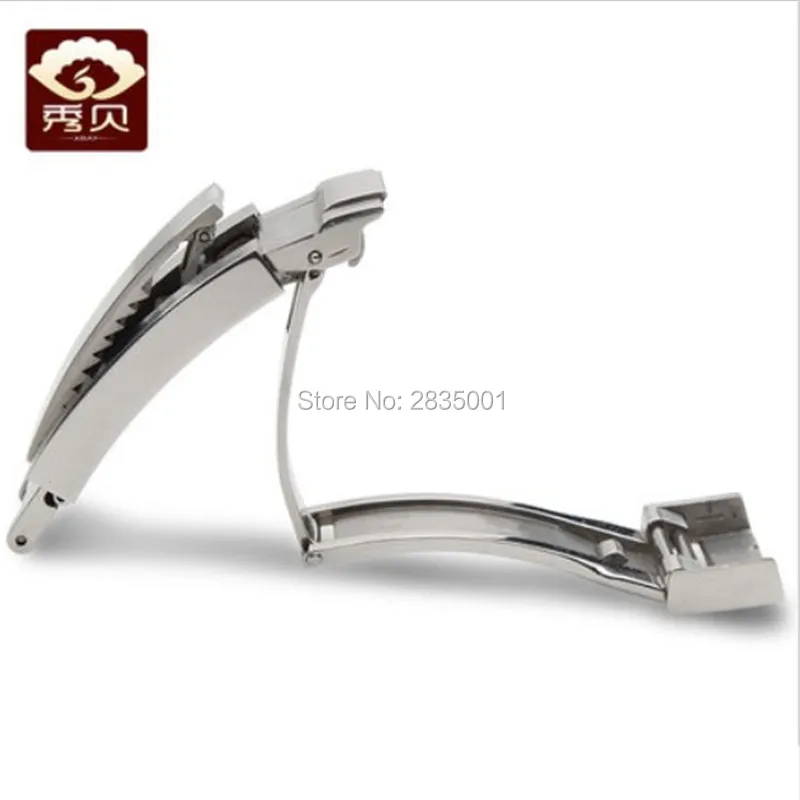 316L нержавеющая сталь серебряные часы пряжка стиль Oyster застежка 16 мм Glidelock для Daytona/Submariner застежка