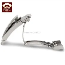 316L нержавеющая сталь серебряные часы пряжка стиль Oyster застежка 16 мм Glidelock для Daytona/Submariner застежка