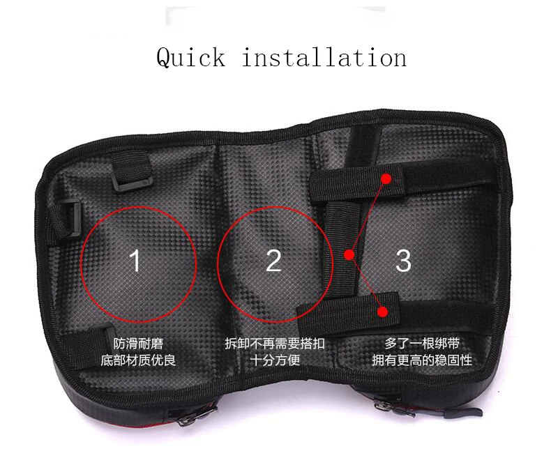 Discount 2017 Real Bike Bag Bisiklet Aksesuar Touch The Mountain Bike Front Beam On Tube Rainproof Saddle Riding Equipment Accessories 10