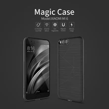 For Xiaomi Mi6 case NILLKIN Magic Wireless charging Receiver Phone case For Xiaomi Mi 6 Wireless Charger Receiver