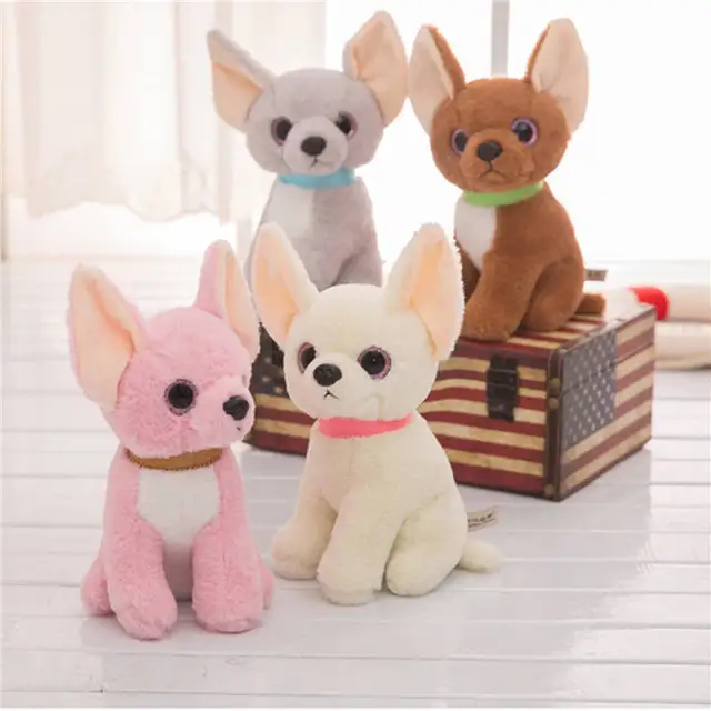 Plush Toys Children Toys Plush Chihuahua Doggy Doll Soft Dog Toy Baby