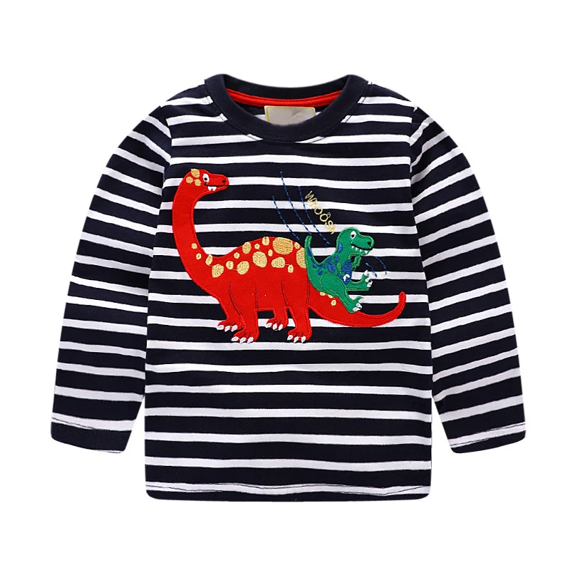 

New 2018 Summer Boys Tshirt Short Sleeve Dinosaur T-Shirt Baby Boy For Kids Toddler Tees And Tops T Shirt Children Clothing