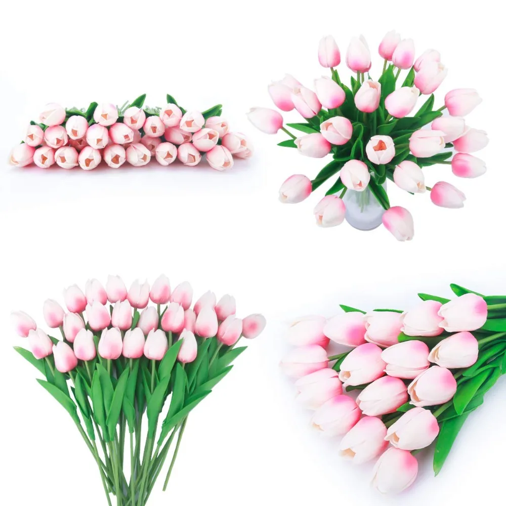 Zonaflor 11 шт./лот искусственный цветок тюльпана настоящий на ощупь ПУ Свадебные цветы домашний декоративный букет поддельные декоративные цветы
