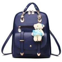 Vintage Casual Leder Reisetaschen Berühmte Marke Schule Rucksäcke Frauen Tasche Mochila Rucksack Schöne Mädchen Schultaschen Damen Tasche