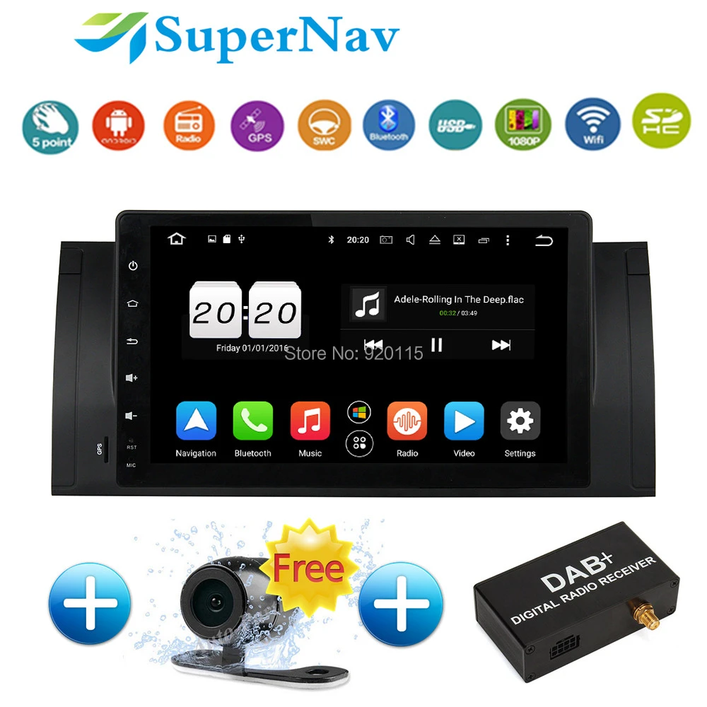 9 Touch Screen Car Navigation System Android 6 0 1 Fit For Bmw 9 E53 X5 M5 With 8 Core Bluetooth Wifi Dab Radio Gps Navi Radio Gps Touch Screen Carfor Bmw 9 Aliexpress