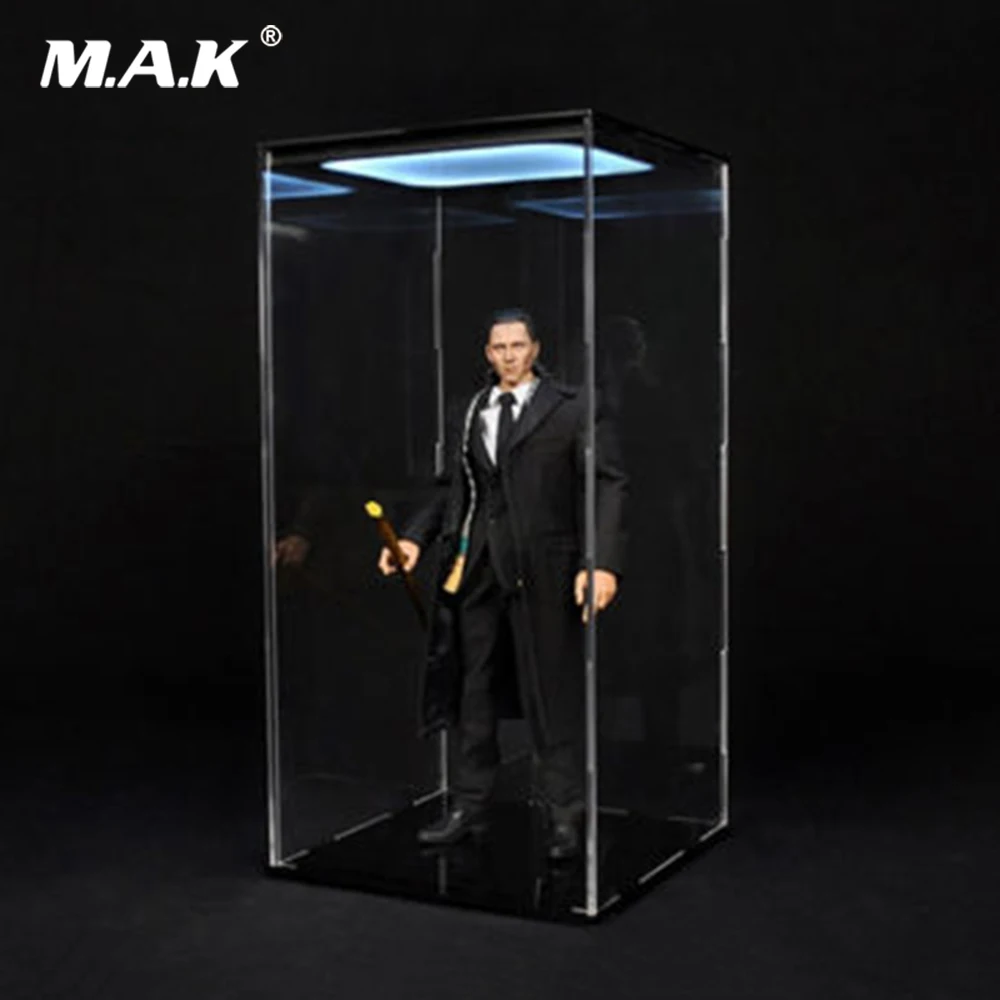 Масштаб 1/6 сделай сам аксессуары для фигурок прозрачная Пылезащитная коробка и