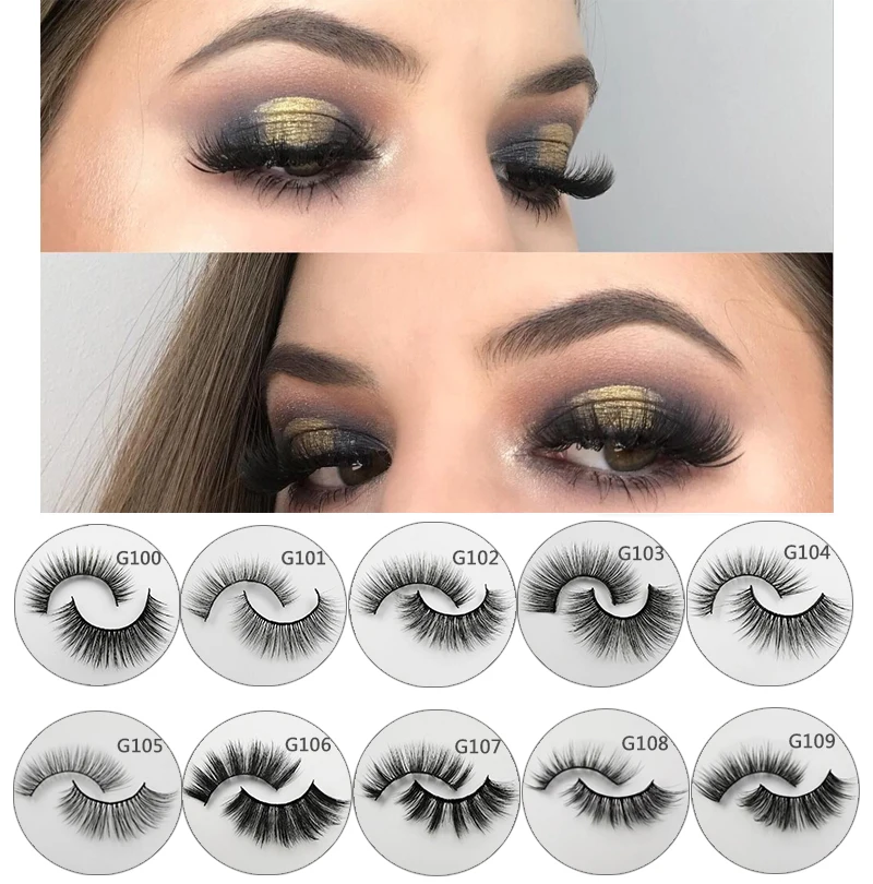 YSDO Lashes 4 пары ресниц натуральные длинные 3d норковые ресницы искусственные cils норковая лента накладных ресниц 3d накладные ресницы макияж объем cilios