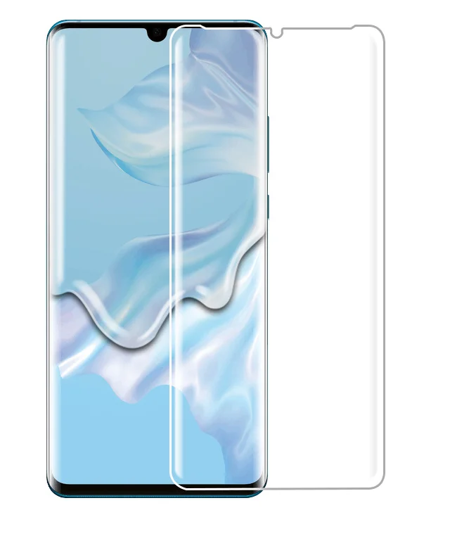 Закаленное стекло для экрана MCMEME P30 Pro с полным клеем и УФ жидкостью Huawei P 30Pro