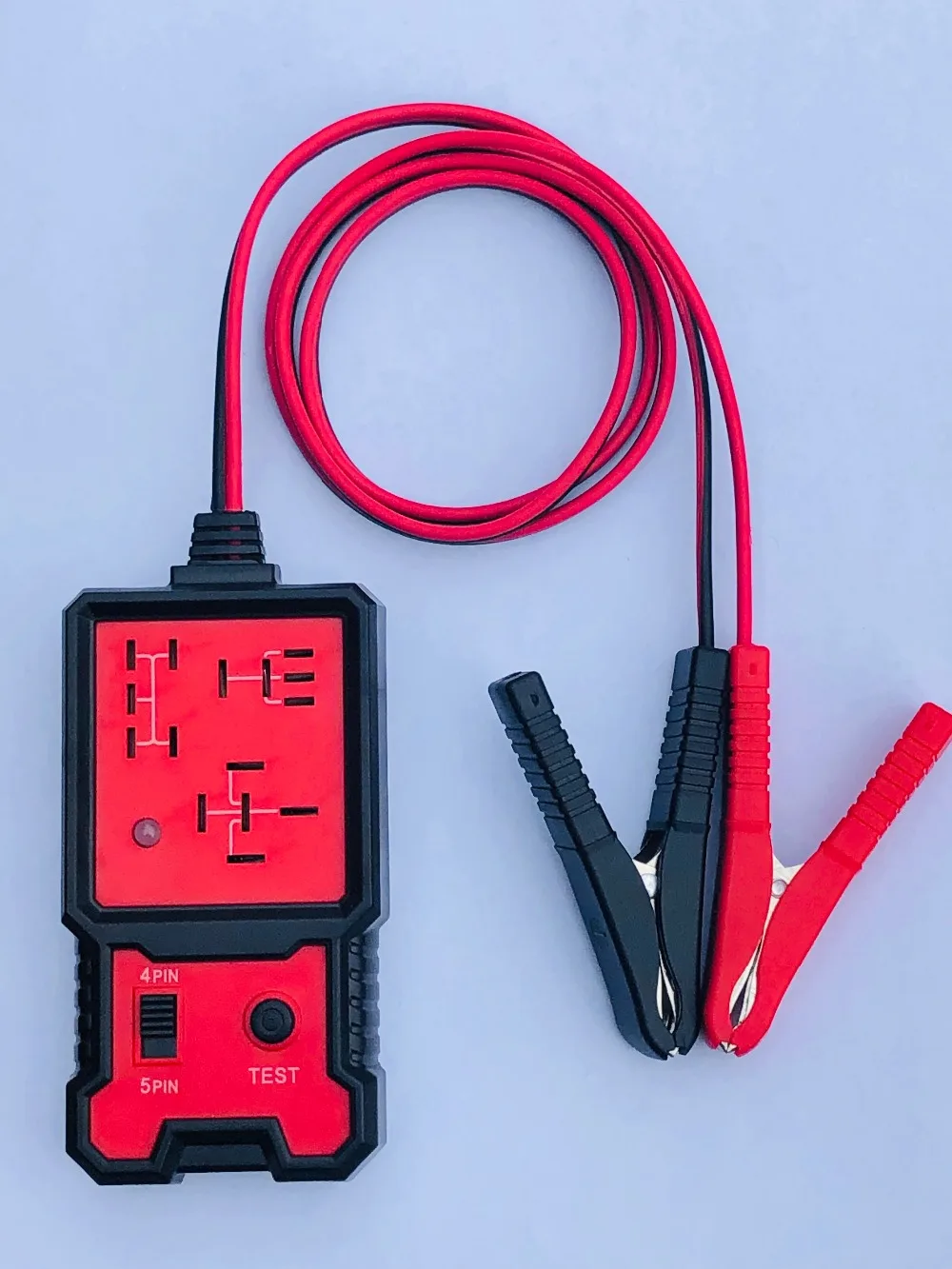 

12V Automotive Electronic Relay Tester Alligator Clip Car Tester Diagnostic Tool Hot Selling