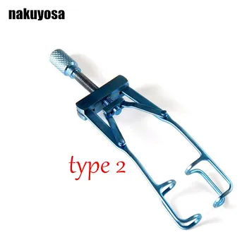 

type2 Microscopic Medical Ophthalmic Instruments Titanium eyelid stretcher Medical surgery eyelid eyelid open stretcher seal
