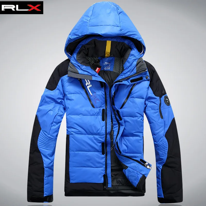 2014 new high end men's casual outdoor climbing down jacket thick warm