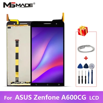 

6.0" For Asus Zenfone 6 A600CG Display A601CG T00G LCD Matrix Touch Screen Digitizer Full Assembly With Frame For A600CG LCD