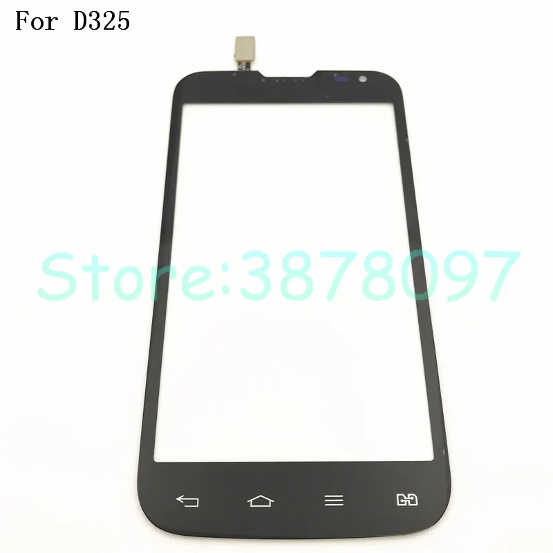 

4.5" Touchscreen Top Quality For LG L70 Dual Sim Card D325 Touch Screen Digitizer Sensor Glass Lens Panel