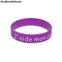 OneBandaHouse настраиваемые силиконовые браслеты для женщин и мужчин подарок ювелирные изделия браслет