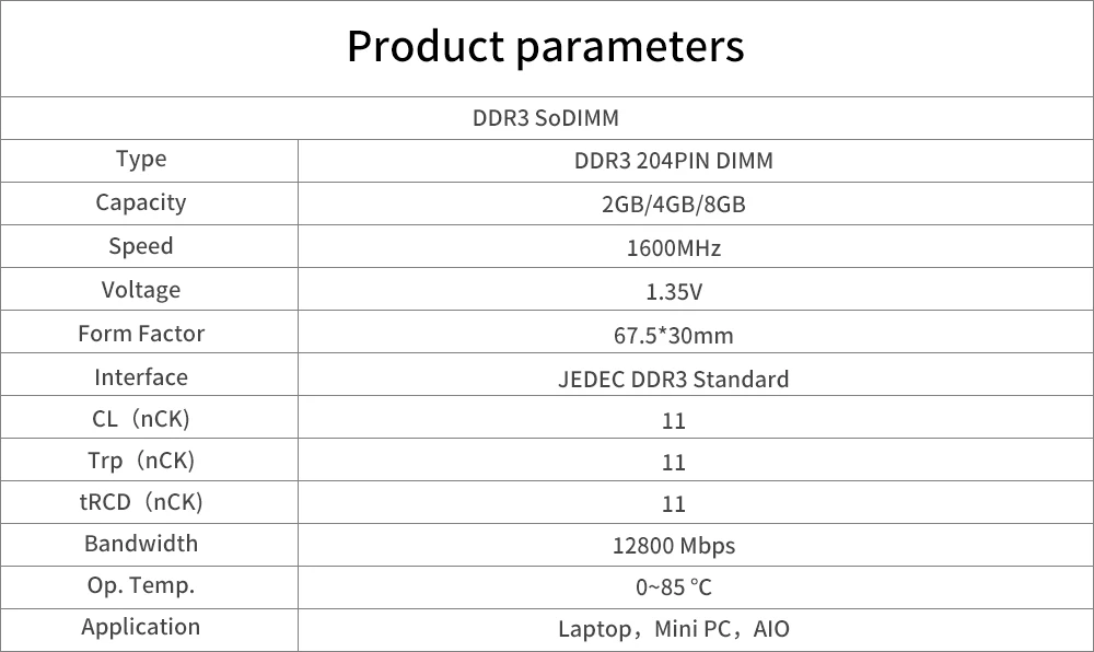 DDR3L 4 ГБ 8 ГБ 1600 МГц ОЗУ для ноутбуков мини ПК SoDIMM память для ноутбуков 1333 МГц Память ram пожизненная Гарантия