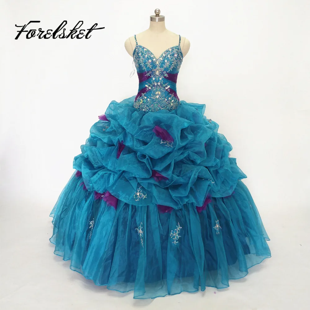 Vestidos De Quinceanera De 15 Anos De Estilo Vintage Vestidos De Fiesta De Cumpleanos De Princesa De Encaje 2020 Vestidos De Organza Con Cuentas De Escote Corazon Y Tirantes Finos Quinceanera Dresses Sweet 1515