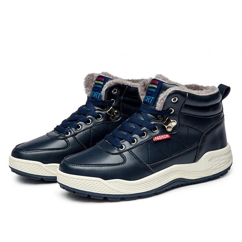 2018 New Men Running Shoes Autumn Winter Fur Sport Shoes Men PU Leather Warm Winter Sneakers Men Sports Shoes for Male 2018 New Men Running Shoes Autumn Winter Fur Sport Shoes Men PU Leather Warm Winter Sneakers Men Sports Shoes for Male