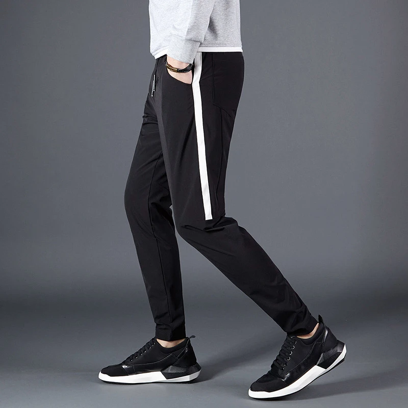 High Quality Casual Skinny Men's Pants Elasticity Slim