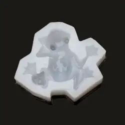 Уф смолы жидкости силиконовые формы 3D лягушка животных полимерная форма DIY выпечки инструмент ювелирные изделия