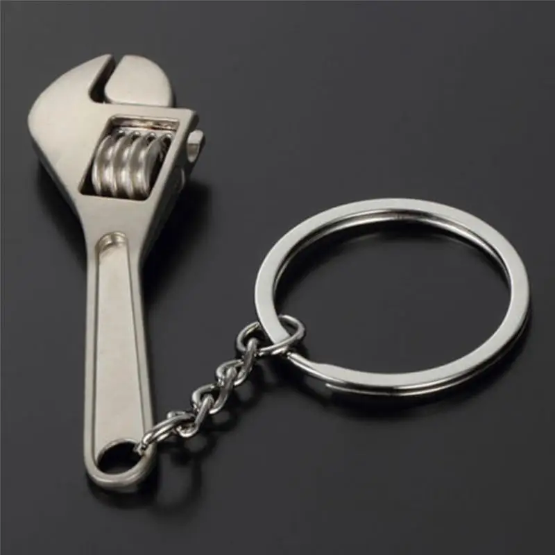 Высококачественный мини-металлический Регулируемый инструмент цепочка для гаечного ключа кольцо брелок для ключей «гаечный ключ» ручные инструменты# D20