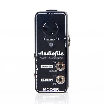 

MOOER Audiofile Pedal Headphone Amplifier hifi quality pedalboard headphone amplifier