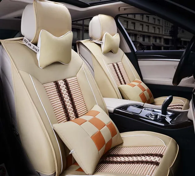 Summer cool car seat covers universal car Seat Covers Whole Surrounded
