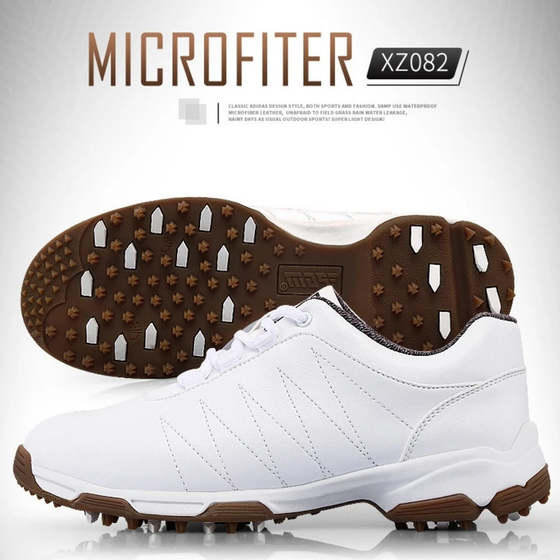

Top Quality!Pgm Women Skidproof Golf Shoes 3D Print Fixed Nail Breathable Shoes Patent Woman Lightweight Sports Shoes AA51025