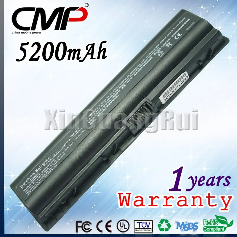 Replacement laptop Battery for HP Compaq Pavilion DV2000 DV6000