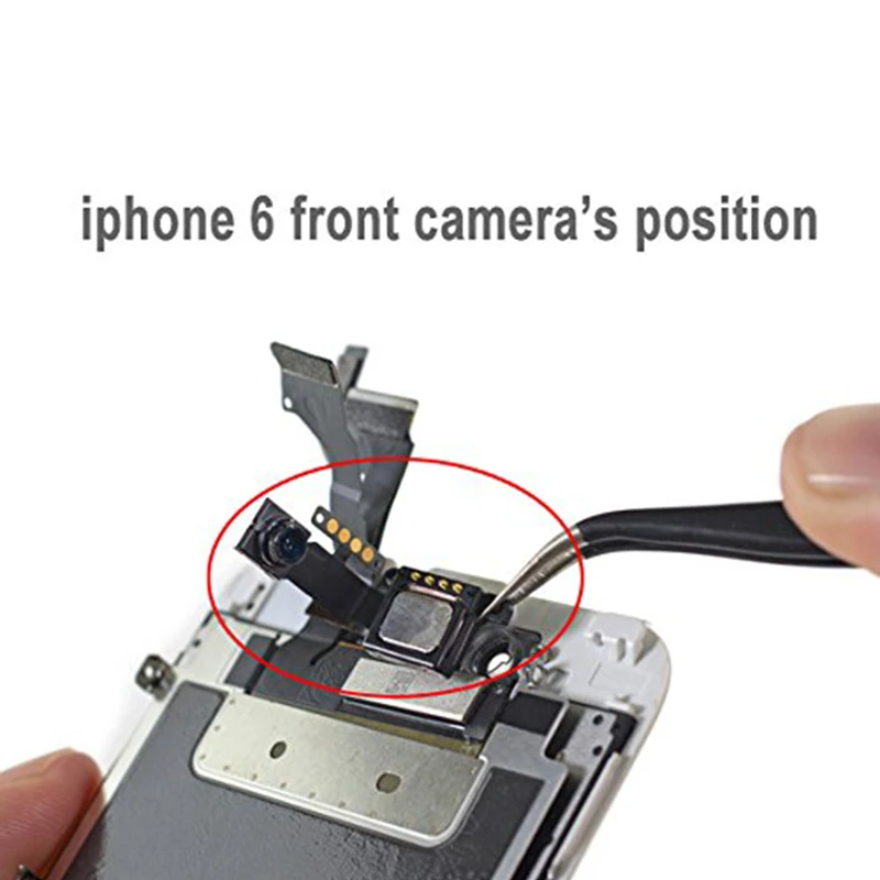 1 шт. для iPhone 6 6plus 6s Plus гибкий кабель фронтальной камеры с датчиком приближения и