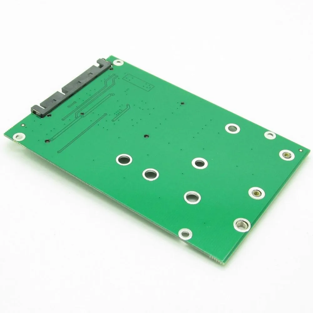 Адаптер 2 в 1 M.2 NGFF или mSATA SATA 3 0 карта конвертера с поддержкой Mini на основе B Key 2230 2242
