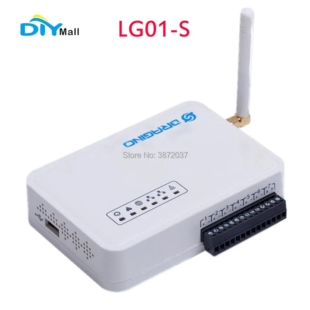 DIYmall для Dragino LG01-S LoRa IoT шлюз с открытым исходным кодом OpenWrt дальний беспроводной 433/868/915 МГц