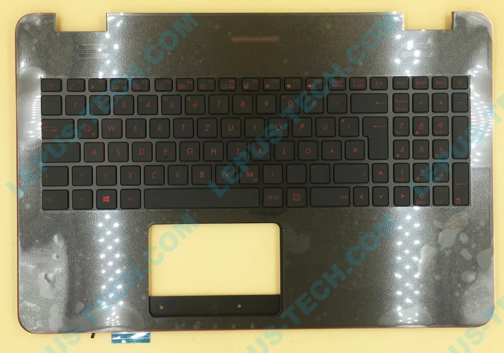 

GR German Keyboard for ASUS G551 G551JM N551 keyboard with backlight palmrest top case black