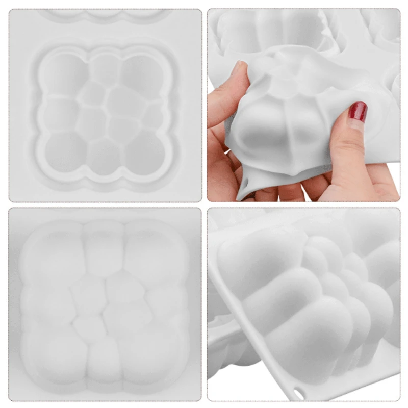 DAISUHOOM 6 полостей 3D Sky Cloud силиконовая форма для выпечки торта шоколада десерта мусс