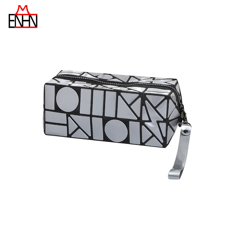 

ENHNM Multifunction Female Makeup bag Women Cosmetic bag Travel Men Wash bag Fashion Creative Diamond Foldable Storage Bag