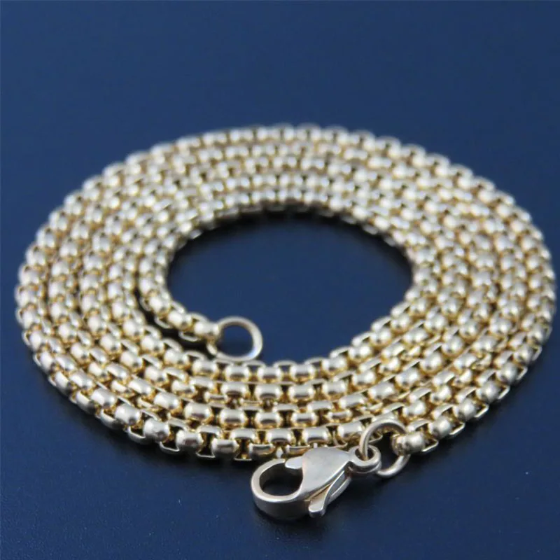 Мужское ожерелье из нержавеющей стали, хип-хоп цепочка, ювелирные изделия, подарки для лучших друзей, мужские аксессуары, цепочки, ожерелья