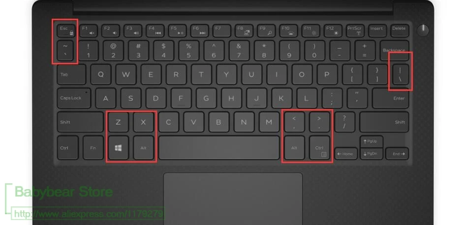 Силиконовый чехол для клавиатуры Dell Inspiron 13 7347 7348 7352 7353 7359 3 дюйма|Чехлы клавиатуры|