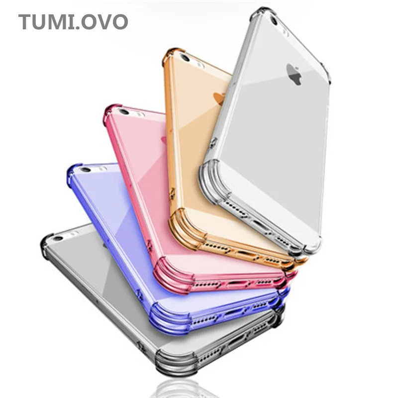 

Fashion UNBreak Phone Case for iPhone 6 6S 7 Plus Cases Guard Series Anti Knock Back Cover TPU Crash Proof Shell Capa Fundas