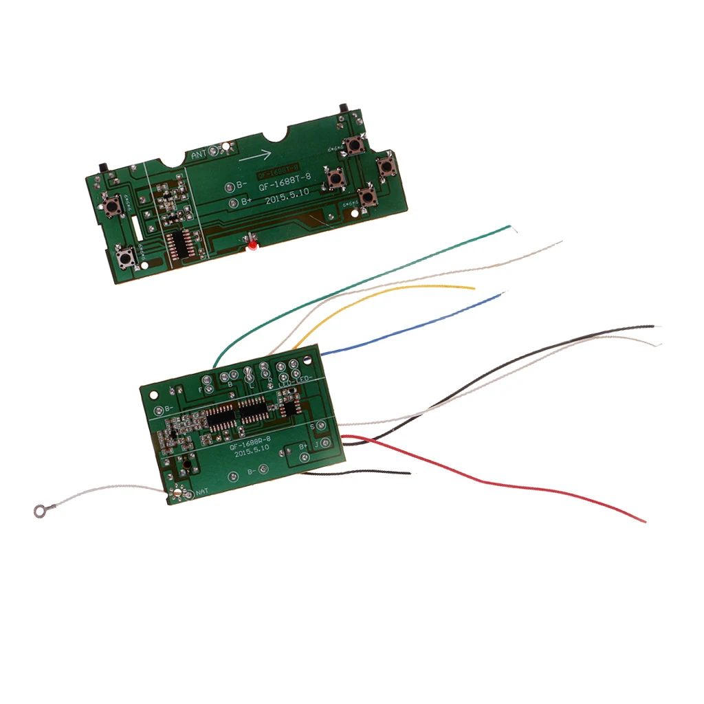 

6CH RC remote control 27MHz circuit PCB transmitter & receiver board Radio system for toy car