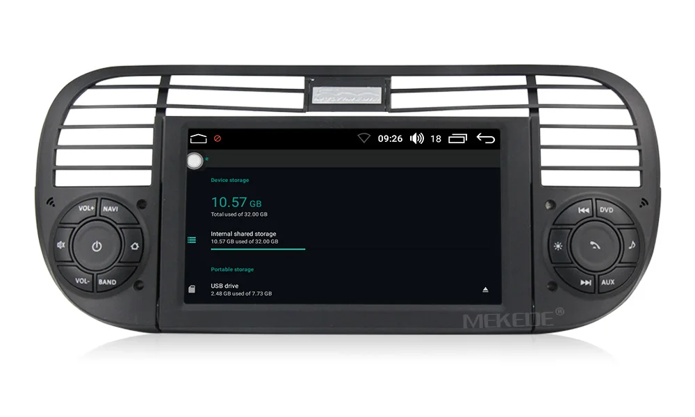 Best Car Multimedia player PX5 Android 8.0  CAR DVD radio stereo player for FIAT 500 2007-2016 with WIFI BT 3G 2G RAM 32G ROM 8