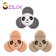Пшиков Tri-Spinner сома игрушка панда антистресс Непоседа палец руки Spinner Функция спиннинг стресс колеса аутизма и СДВГ