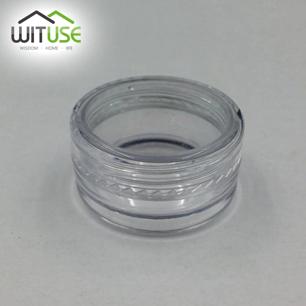 20Pcs 2ml 3ml 5ml Mini Clear Plastic Empty Jar Pot Travel Cosmetic