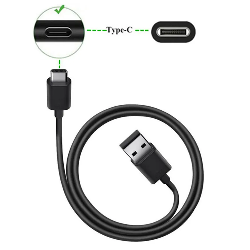 Зарядное устройство USB для телефона samsung S8 S9 A50 QC 3,0, автомобильный адаптер и кабель type-C для huawei P20 P30 lite Redmi K20 Note OnePlus 7 Pro