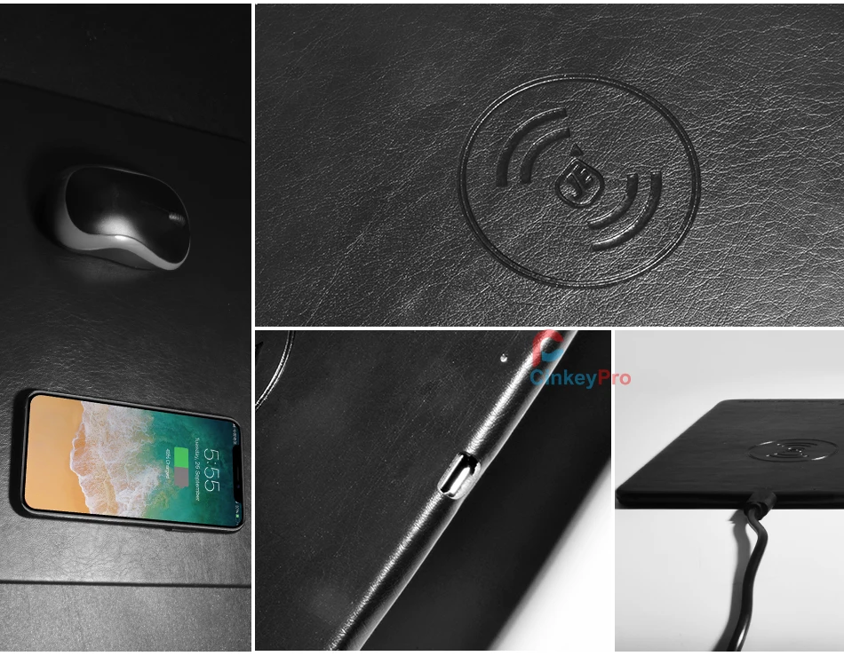 Mouse Pad QI Wireless Charger 2