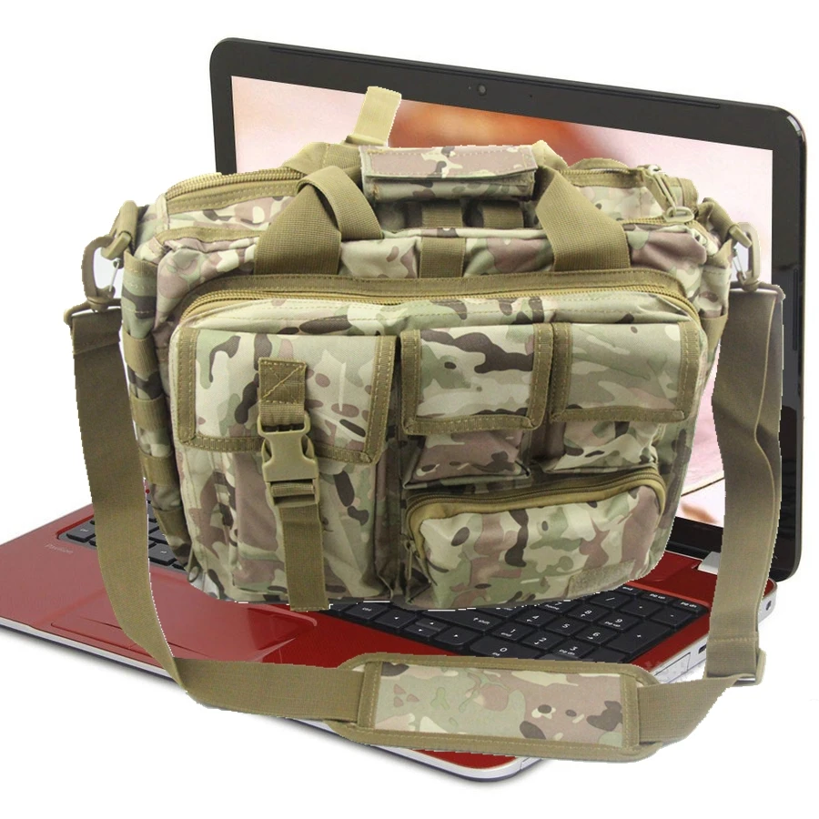 

Tactical Travel Shoulder Bags Outdoor Sport Travel Molle Rucksack Laptop Camera Messager Bag Men Women