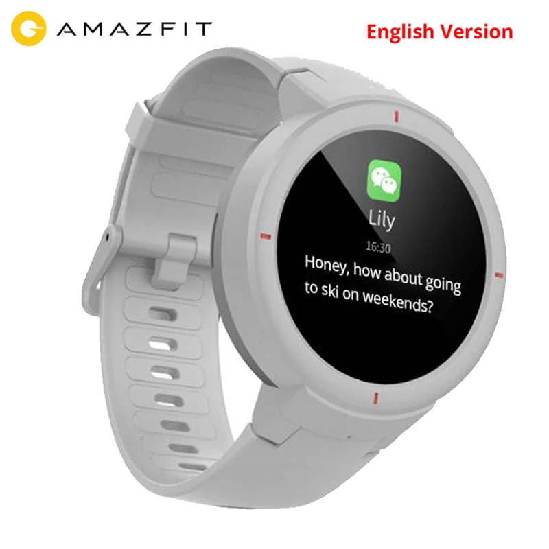 

Xiaomi Huami AMAZFIT Verge 3 GPS Smart Watch IP68 AMOLED Screen Answer Calls Smartwatch Multi Sports for MI MI8