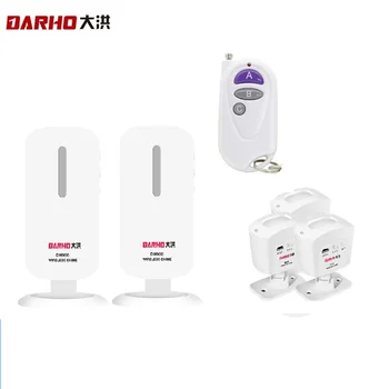 

Darho Security PIR Alert Infrared Sensor Anti-theft Motion Detector Alarm With Remote Control Monitor Wireless Alarm System