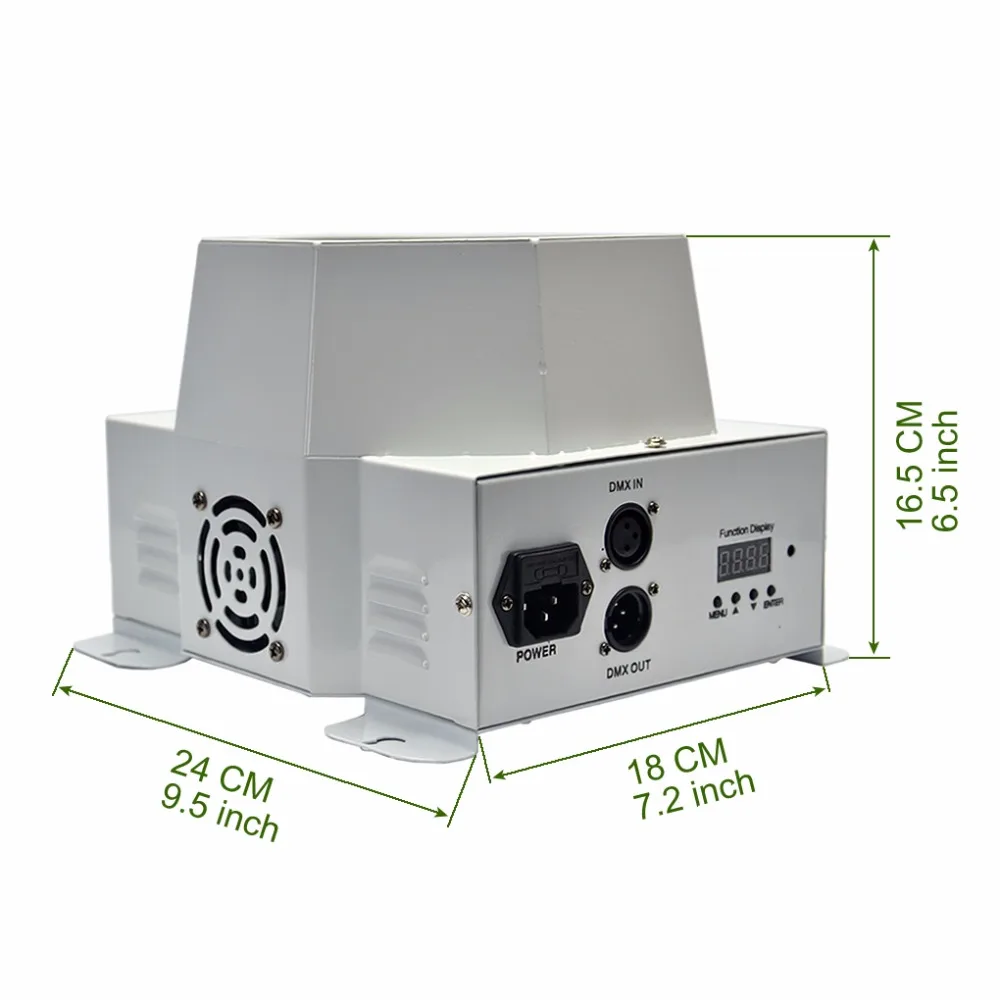 AUCD 8 العين RGBW LED أنماط الدورية العارض مصباح DMX شعاع تتحرك Gobos راي مرحلة الإضاءة ديسكو حزب الوطن مصابيح دي جي LE-8EG