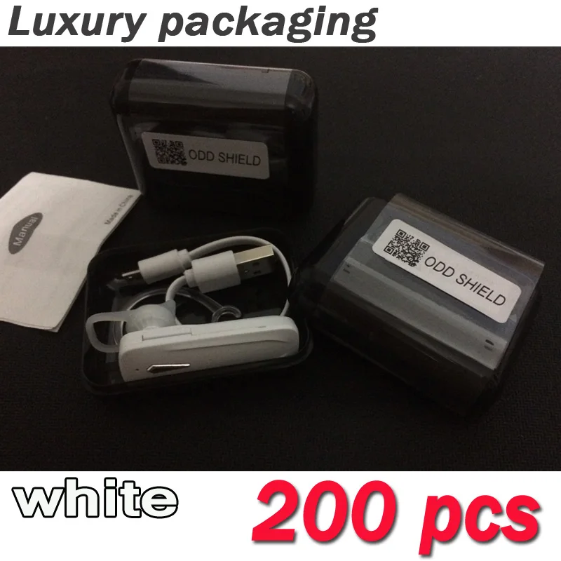 200 шт/лот Высококачественные беспроводные Bluetooth наушники с микрофоном геймер оптом универсальные для всех телефонов для iPhone xiaomi mi - Цвет: 200 pcs white Luxury
